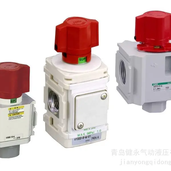 SAMIN 直通残压释放阀 V3000-W 1/2 英寸气源残压释放安全阀