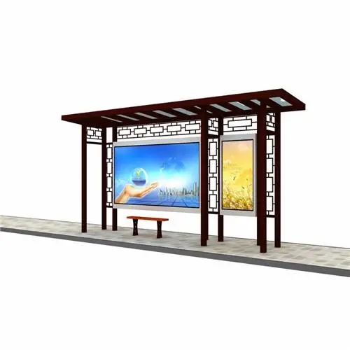 绥宁候车亭效果图,候车亭广告销售-公路候车亭新方案-裕盛