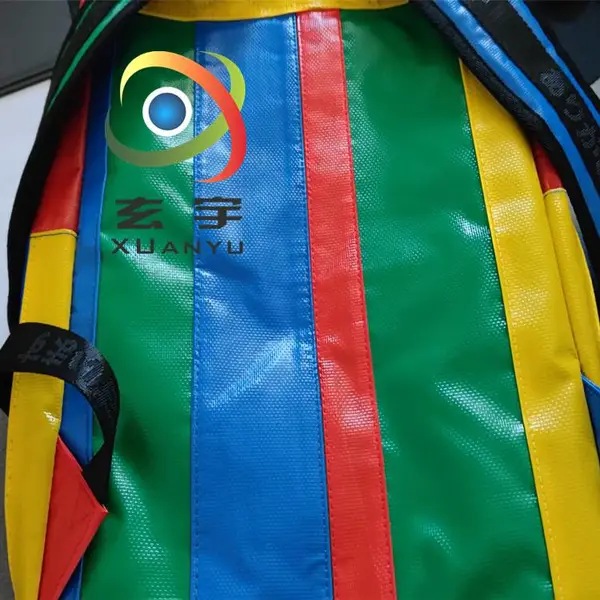 浙江工厂供应0.45-0.60mm外卖箱防水包 各色PVC夹网布 涂层布