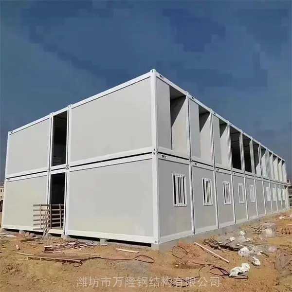 工地多联体打包箱房 山东玻璃幕墙箱式房 配件 材料 框架 都可单独发货