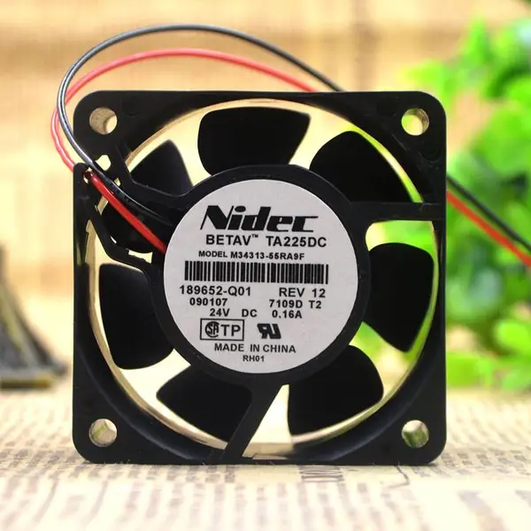 全新 Nidec D06X-24TM-01B 6010 24V 6cm 6厘米 变频电源散热风扇