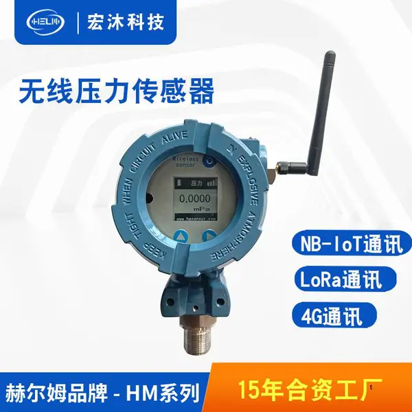 德国汉姆HM200带软件NB-IoT 4G WiFi LoRa ZigBee无线压力传感器