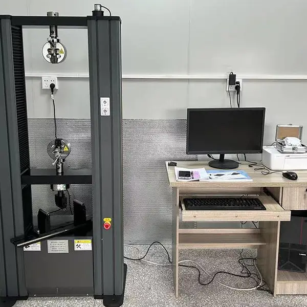 方圆 橡胶钢带抗拉强度试验机 定制楔形钳口加大变形 50KN 100KN电拉