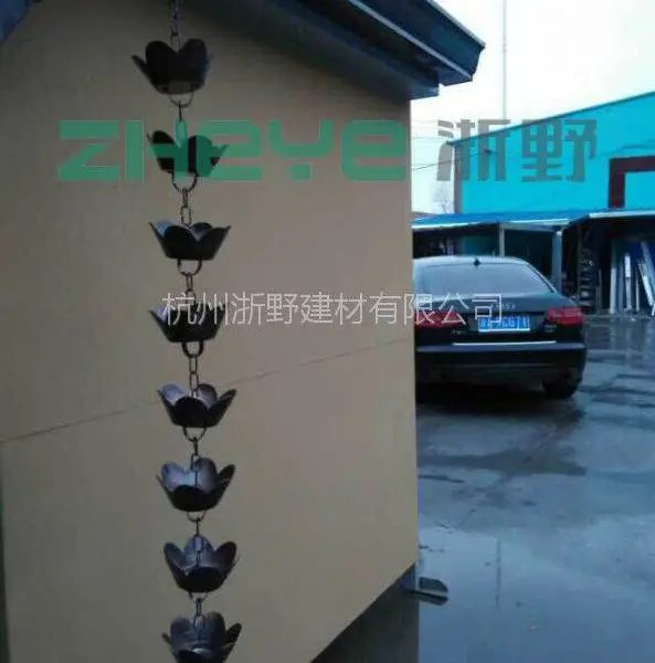 排水雨链生产厂家 ZHeYe浙野 颜色全
