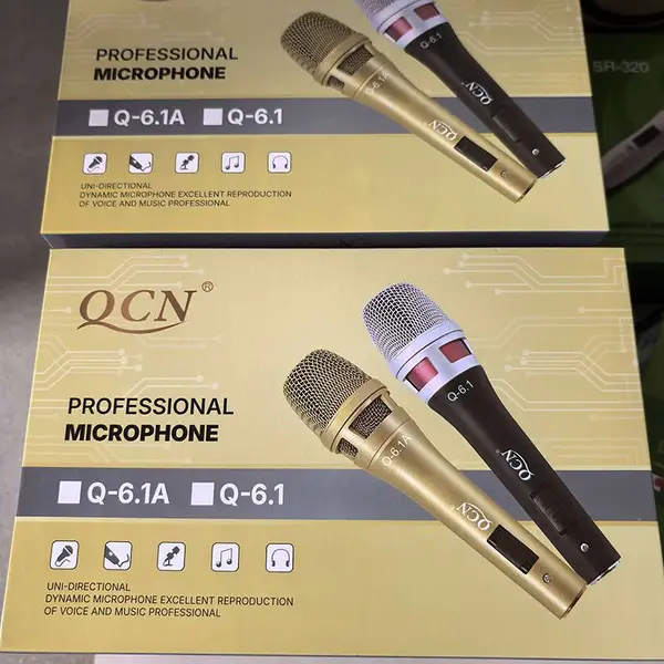 清脆鸟QCN专业有线动圈麦克风话筒k歌ktv专用舞台唱歌Q-6.1