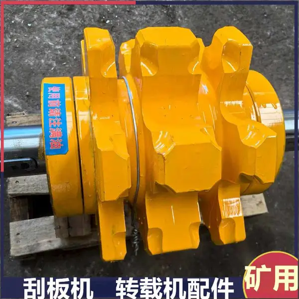 SGZ630/220驱动轮 7齿刮板机链轮组件 中双链机头链 轮