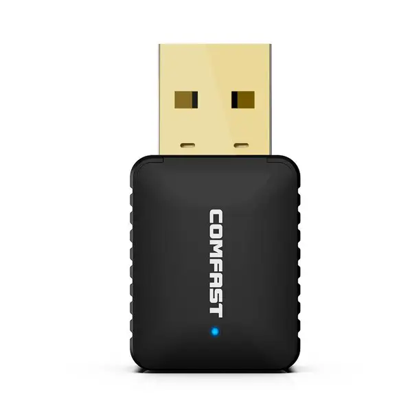 COMFAST CF-WU925A迷你免驱双频无线网卡台式机wifi USB接收