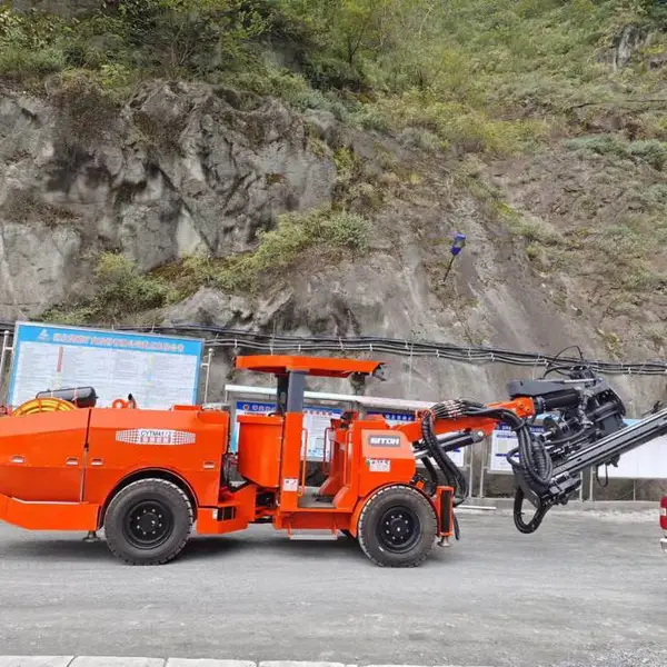 凿岩台车的应用历程 液压单臂掘进台车 小断面巷道施工设备
