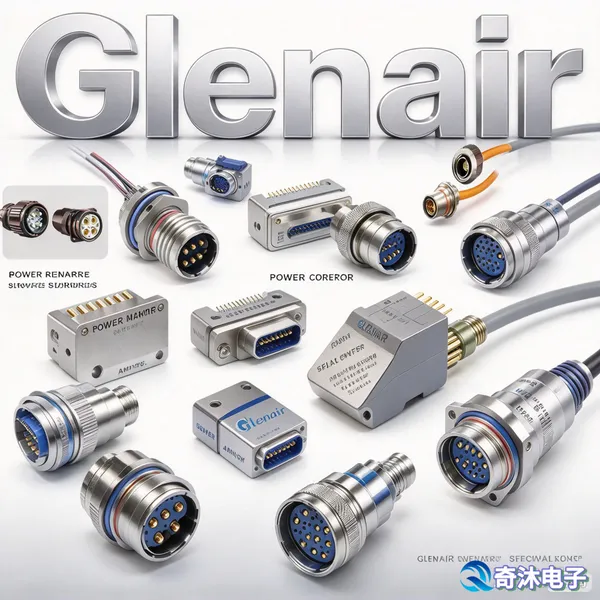 Glenair D38999/26MF11SB-LC 航空连接器 注塑成型信号电源混装