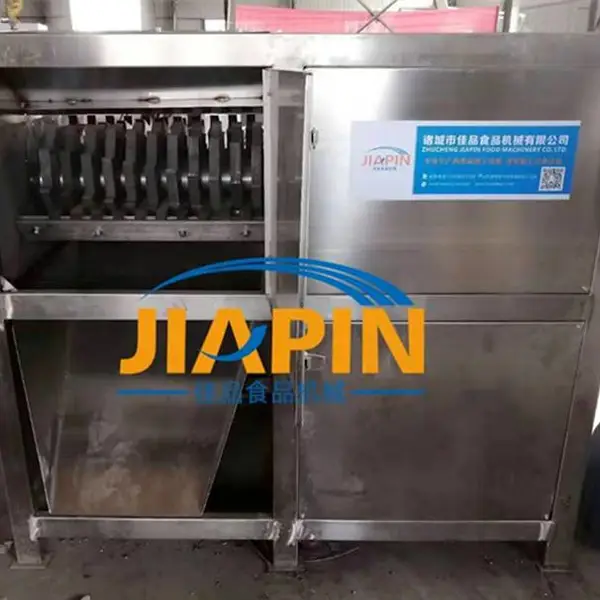 供应冻肉板切块机|冻肉粉碎机| 诸城佳品机械