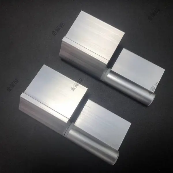 净化铝合金型材 3MM加厚银白双门合页双开门框无尘车间合页铰链配