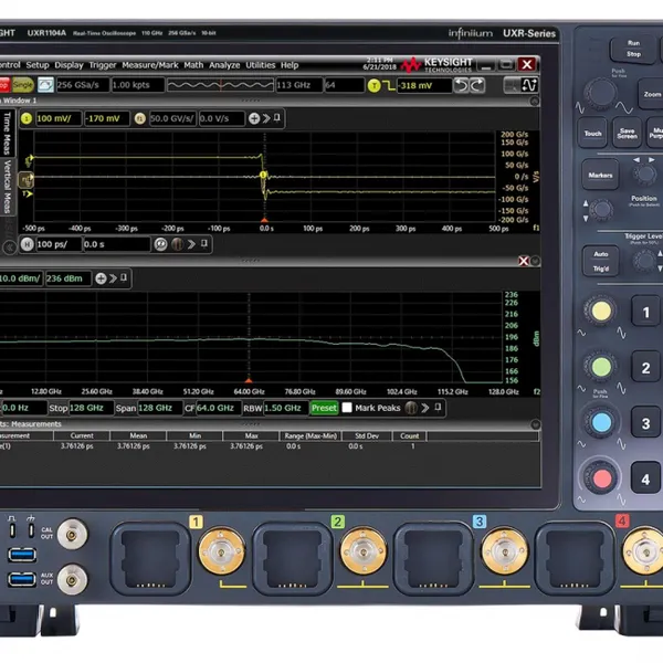 是德科技/keysight UXR1104A/B高速实时数字示波器,分析带宽110G-4通道2通道可选