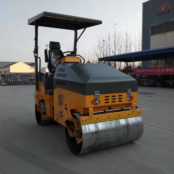 双轮3吨的压路机 驾驶式的压实机 双轮的压实机