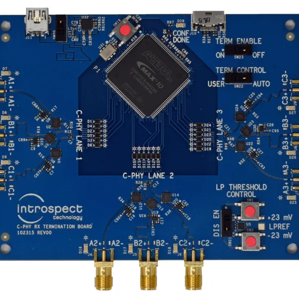 MIPI C-PHY RTB测试端板（REFERENCE TERMINATION BOARD）
