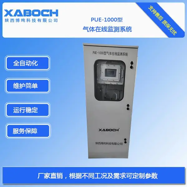 PUE-1000型高炉喷煤气体动态监测平台在线气体监测系统