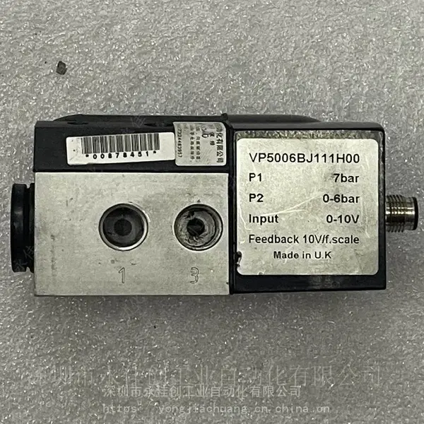 VP5006BJ111H00 ,VP2316BD761MB201 诺冠比例阀维修