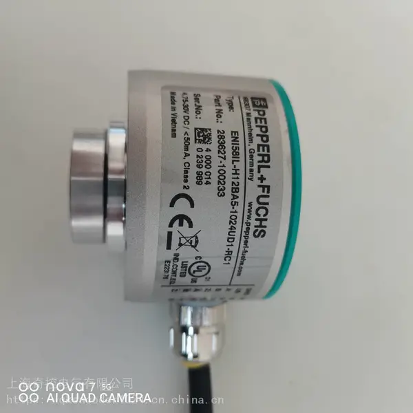 PF倍加福ENI58IL-H38JA5-1024UD1-RC1增量式旋转编码器