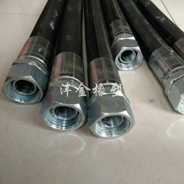 液压矿用设备高压胶管 钢丝编织液压油管 油田开发高压胶管