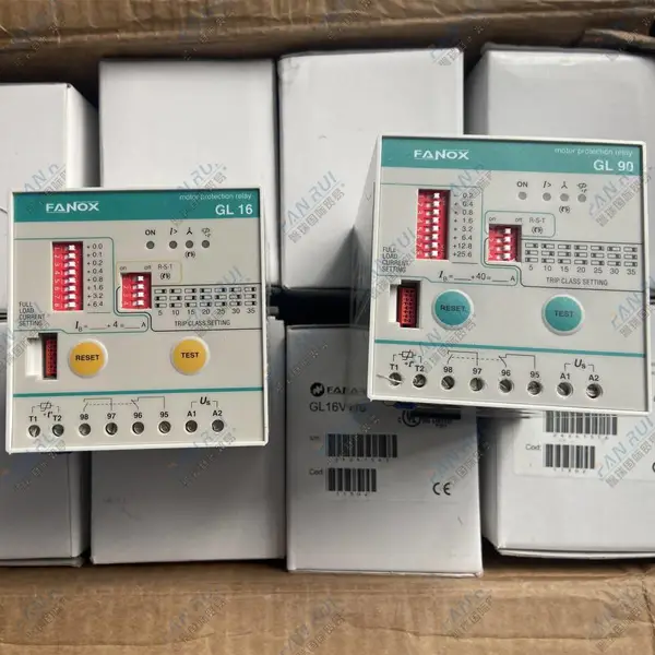 【现货】GL16系列 11302 11303 FANOX 电动机和发电机 保护控制继电器