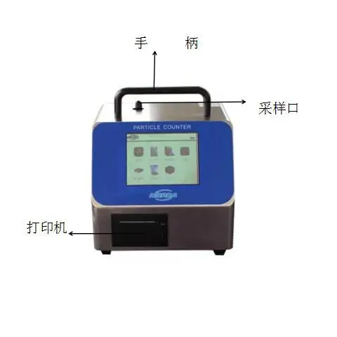 诺达 便携式悬浮粒子计数器28.3L 替换TSI9310计数器ND-6330