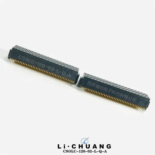 CSOLC-115-02-L-Q-A板对板高速连接器 四排表贴母座 1.27mm 间距