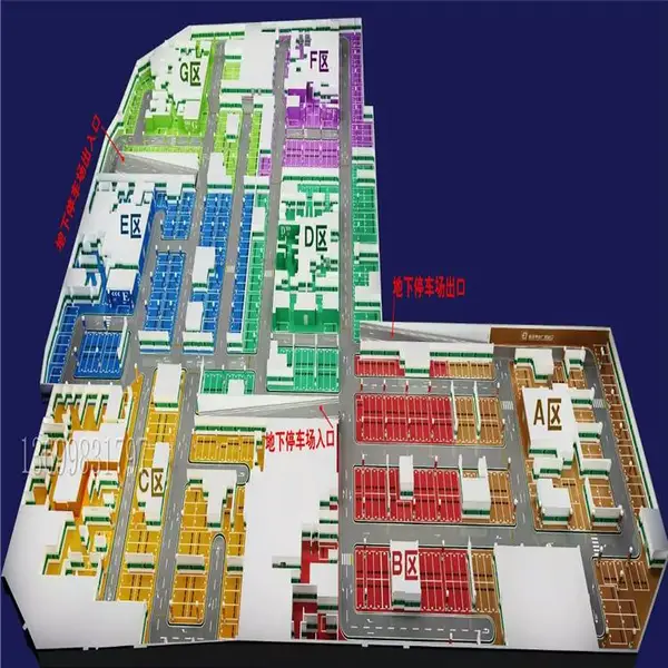 地下停车场环氧地坪漆施工方案设计 地下车库环氧地坪漆分区设计