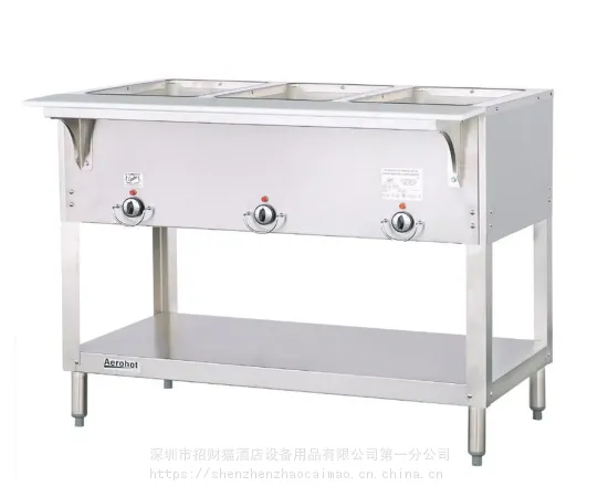 美国Duke 303.E303 44 3/8英寸 燃气 电力食物加热保温炉 自助餐厅酒店设备