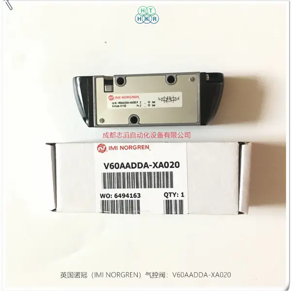 V60AADDA-XA020英国诺冠气控阀NORGREN2x3/2气动阀