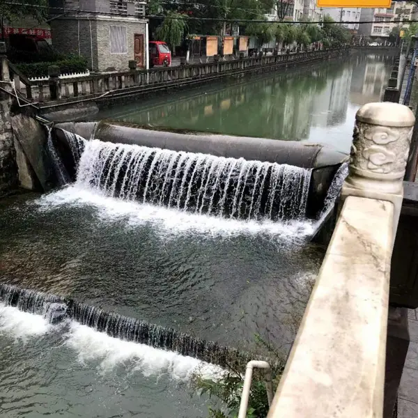 小型河道橡胶坝 截流拦水橡胶坝袋 安装施工售后