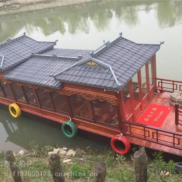 定制 广东茂港画舫船价格 电动旅游船