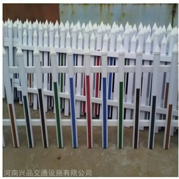 供应安装电力变压器防护栏 别墅庭院塑钢隔离围栏 PVC绿化草坪护栏