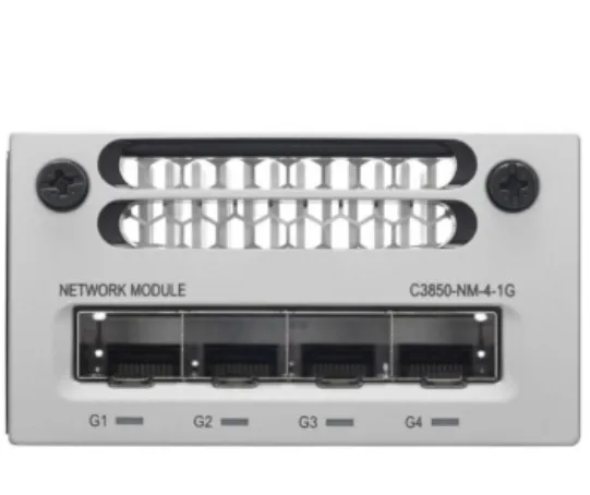 CISCO C3850-NM-4-1G= ˼�� 4��ǧ��λ��̫��ģ�� ����C3850ϵ��