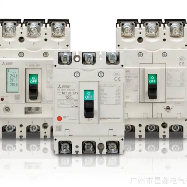 三菱Mitsubishi WS系列 V型 NF塑壳断路器 三菱低压断路器开关