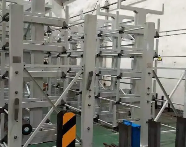 不锈钢板存储 立式板材货架 抽拉式设计 抽屉货架图片