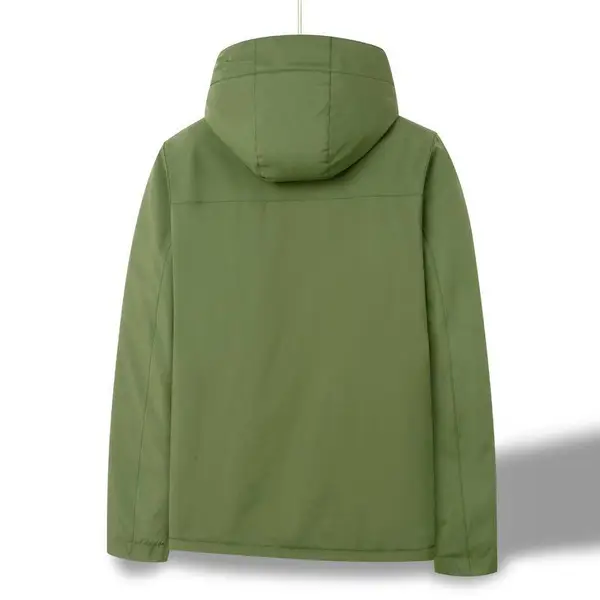 冲锋衣定制工作服印logo文字秋冬季加厚一体防风防水男女夹克外套