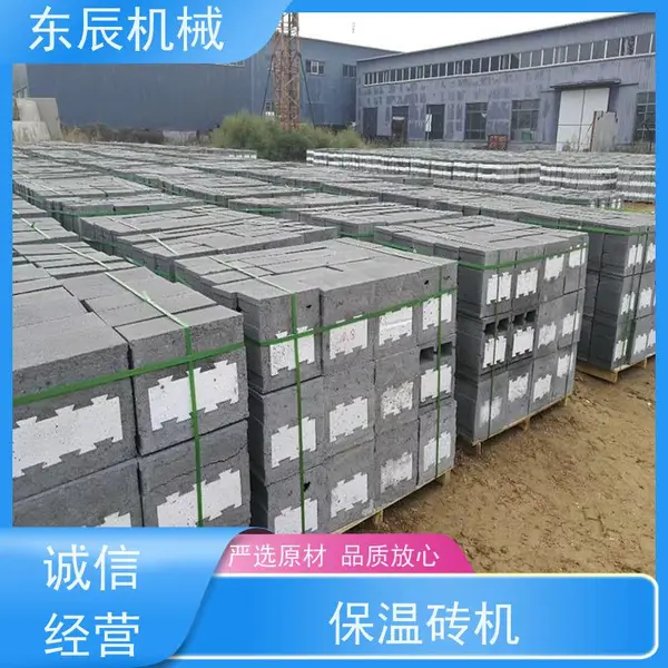 东辰 保温砌块制砖机 全自动免烧水泥砖生产线 物流配送 发货快