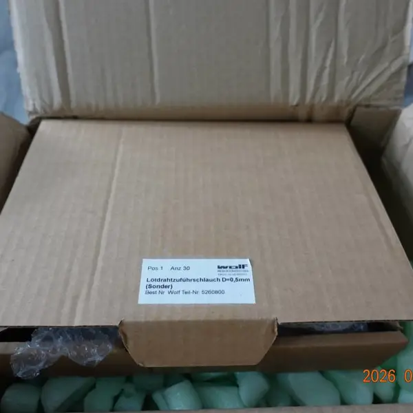 WOLF 5260800 PE抗菌风管 抗静电抗菌 表面电阻<10^12Ω TüV认证