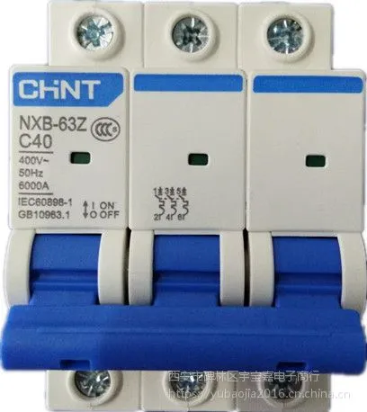 供应正泰断路器,小型断路器,空气开关NXB-63 3P C6