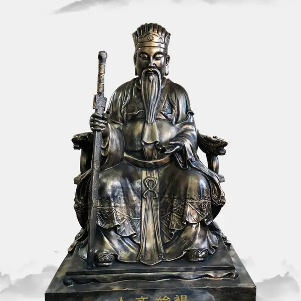 皇帝和炎帝神像 神农大帝 五谷神农大帝 伏羲大帝神像 三皇五帝神像 玻璃钢彩绘佛像 神像批发