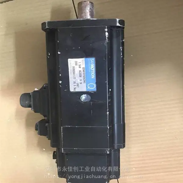 兄弟机床伺服电机 Z轴伺服马达 三洋电机 Q2AA10150VCP41维修