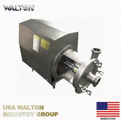 进口双效泵、双密封进料泵、双密封奶泵、 美国WALTON沃尔顿