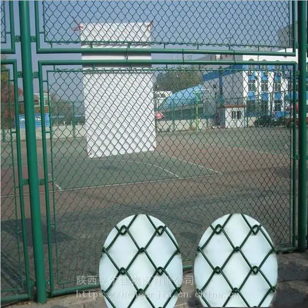 陕西西安体育场护栏网球场护栏勾花护栏运动场围栏网围网生产安装一条龙服务