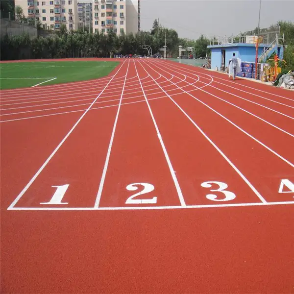 邢台 公园小区塑胶跑道 全塑自结纹跑道EPDM橡胶跑道