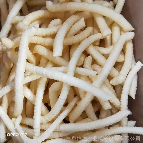信达十种花形大米膨化机配带变速器自动切断小弯管形