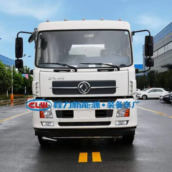 东风天锦纯电动洒水车_11方新能源绿化喷洒车多少钱