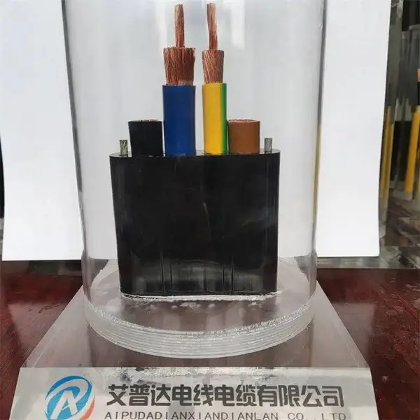 双梁行车控制电缆 4*25mm 弱电扁线 抗拉 耐弯曲 特种起重低压扁平线缆