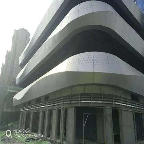 供应德普龙品牌双曲造型铝单板-铝质幕墙铝单板-防火铝合金