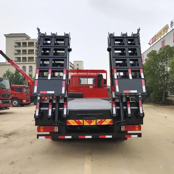 解放悍V前四后八CLW5312TPBC5平板运输车