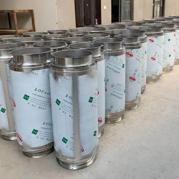 304不锈钢风管 镀锌白铁皮风管 保温烟囱管 排烟排风除尘管道配件