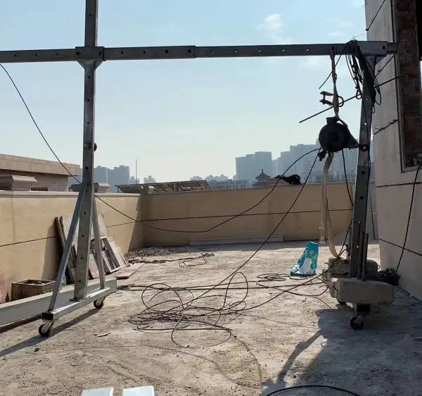 建筑工地吊篮出租,租期灵活,安全性高,操作简单